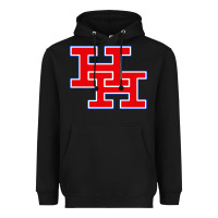 Black herbert hoover high school (west virginia) Heavyweight Hoodie - linhVisuals