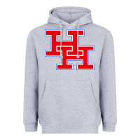 Heather Grey herbert hoover high school (west virginia) Heavyweight Hoodie - linhVisuals