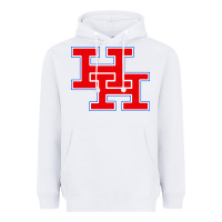 White herbert hoover high school (west virginia) Heavyweight Hoodie - linhVisuals