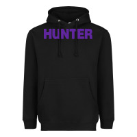 Black hunter college high school Heavyweight Hoodie - linhVisuals