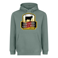 Sage angus beef Heavyweight Hoodie - linhVisuals