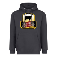 Smoke angus beef Heavyweight Hoodie - linhVisuals