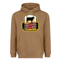 Toasted Coconut angus beef Heavyweight Hoodie - linhVisuals