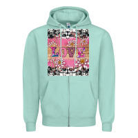 Seafoam v.d love and lotus tumbler Zipper Hoodie - AdoDesignShop