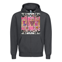 V.d Love And Lotus Tumbler Zipper Hoodie | Teevron