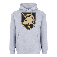 Heather Grey army west point Heavyweight Hoodie - linhVisuals