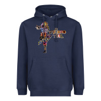 Navy Jethro Tull Heavyweight Hoodie - linhVisuals