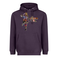 Plum Jethro Tull Heavyweight Hoodie - linhVisuals
