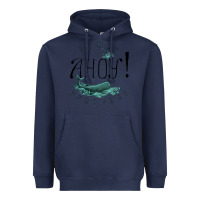 Navy Punch Brothers Heavyweight Hoodie - linhVisuals