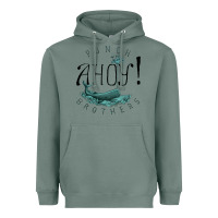 Sage Punch Brothers Heavyweight Hoodie - linhVisuals