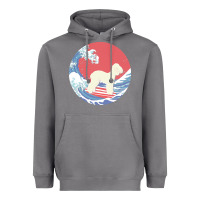 Storm bedlington terrier t  shirt bedlington terrier gifts   ocean waves sur Heavyweight Hoodie - linhVisuals