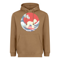 Toasted Coconut bedlington terrier t  shirt bedlington terrier gifts   ocean waves sur Heavyweight Hoodie - linhVisuals