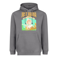 Storm pommeranian t  shirt dog owner, just wanna pet my pommeranian & drink Heavyweight Hoodie - linhVisuals