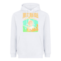White pommeranian t  shirt dog owner, just wanna pet my pommeranian & drink Heavyweight Hoodie - linhVisuals