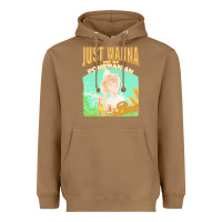 Toasted Coconut pommeranian t  shirt dog owner, just wanna pet my pommeranian & drink Heavyweight Hoodie - linhVisuals
