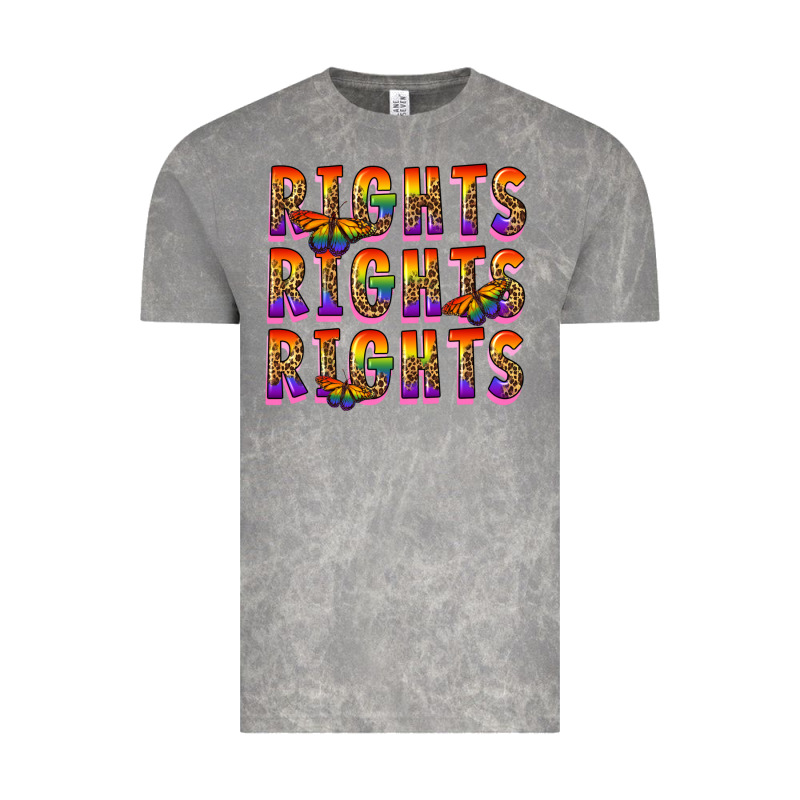 Rights Rights Rights Pride Vintage Tee by FaDigitalArtStudio | Teevron