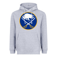 Heather Grey the-buffalo-sabres-pen Heavyweight Hoodie - linhVisuals