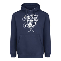 Navy brain cancer t  shirt cancer can kiss my ass! brain ( gray ribbon) t Heavyweight Hoodie - linhVisuals
