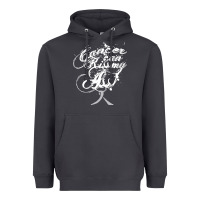 Smoke brain cancer t  shirt cancer can kiss my ass! brain ( gray ribbon) t Heavyweight Hoodie - linhVisuals