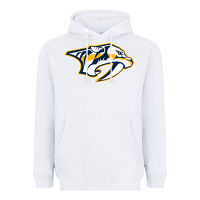 White the-nashville-predators-pen Heavyweight Hoodie - linhVisuals
