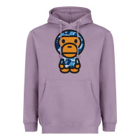 Lavender baby milo bape camo Heavyweight Hoodie - linhVisuals