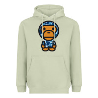 Matcha baby milo bape camo Heavyweight Hoodie - linhVisuals