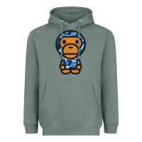 Sage baby milo bape camo Heavyweight Hoodie - linhVisuals