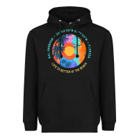 Black bal harbour t  shirt bal harbour, miami  dade county, florida t  shirt Heavyweight Hoodie - linhVisuals