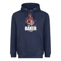 Navy baker mayfield [tb] Heavyweight Hoodie - linhVisuals