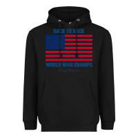 Black back to back world war champs back [tw] Heavyweight Hoodie - linhVisuals