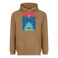 Toasted Coconut awws Heavyweight Hoodie - linhVisuals