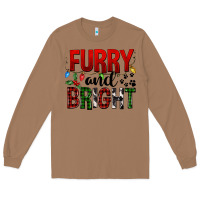 Toasted Coconut Furry And Bright Long Sleeve Tee - FaDigitalArtStudio