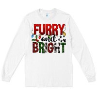 White Furry And Bright Long Sleeve Tee - FaDigitalArtStudio