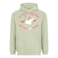 Matcha i'm a little horse Heavyweight Hoodie - linhVisuals