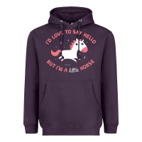 I'm A Little Horse Heavyweight Hoodie | Teevron