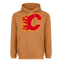 Meerkat the-flames-calgary-sports Heavyweight Hoodie - linhVisuals