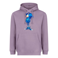Lavender Söniĉ Kids Heavyweight Hoodie - linhVisuals