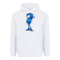 White Söniĉ Kids Heavyweight Hoodie - linhVisuals