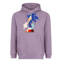 Lavender Söniĉ Kids Heavyweight Hoodie - linhVisuals