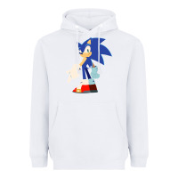 White Söniĉ Kids Heavyweight Hoodie - linhVisuals