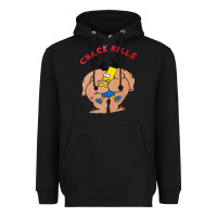 Black bart crack kills Heavyweight Hoodie - linhVisuals