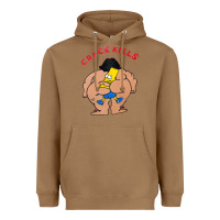 Toasted Coconut bart crack kills Heavyweight Hoodie - linhVisuals
