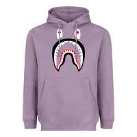 Lavender bape shark [tb] Heavyweight Hoodie - linhVisuals
