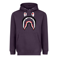 Plum bape shark [tb] Heavyweight Hoodie - linhVisuals