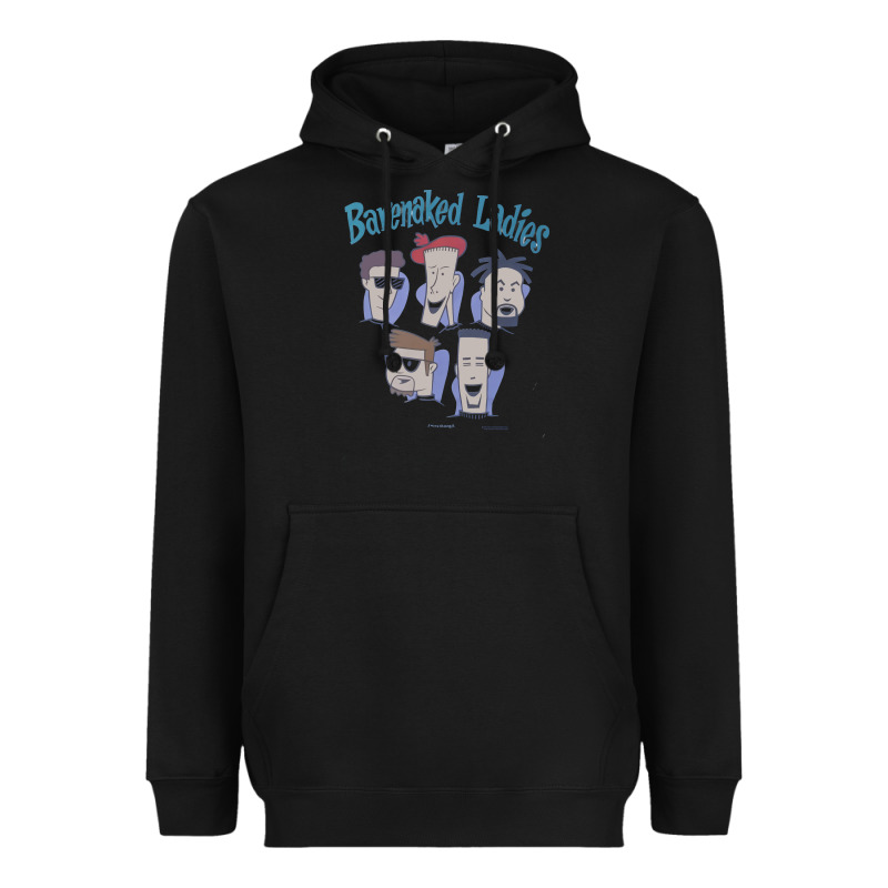 Barenaked Ladies Vintage 1993 Cartoon Heavyweight Hoodie by linhVisuals | Teevron