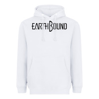 White Earthbound Heavyweight Hoodie - linhVisuals