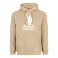 Mushroom Red Dawn Wolverines Heavyweight Hoodie - linhVisuals