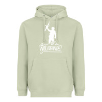 Matcha Red Dawn Wolverines Heavyweight Hoodie - linhVisuals
