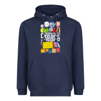 Navy battle for dream island poster [tb] Heavyweight Hoodie - linhVisuals