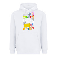 White battle for dream island poster [tb] Heavyweight Hoodie - linhVisuals